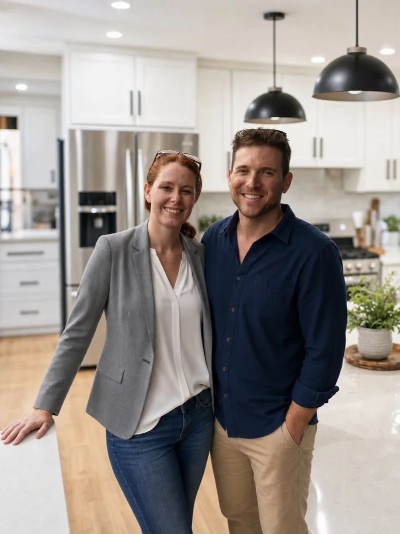 Brock and Jacky, founders of American Remodeling and Construction